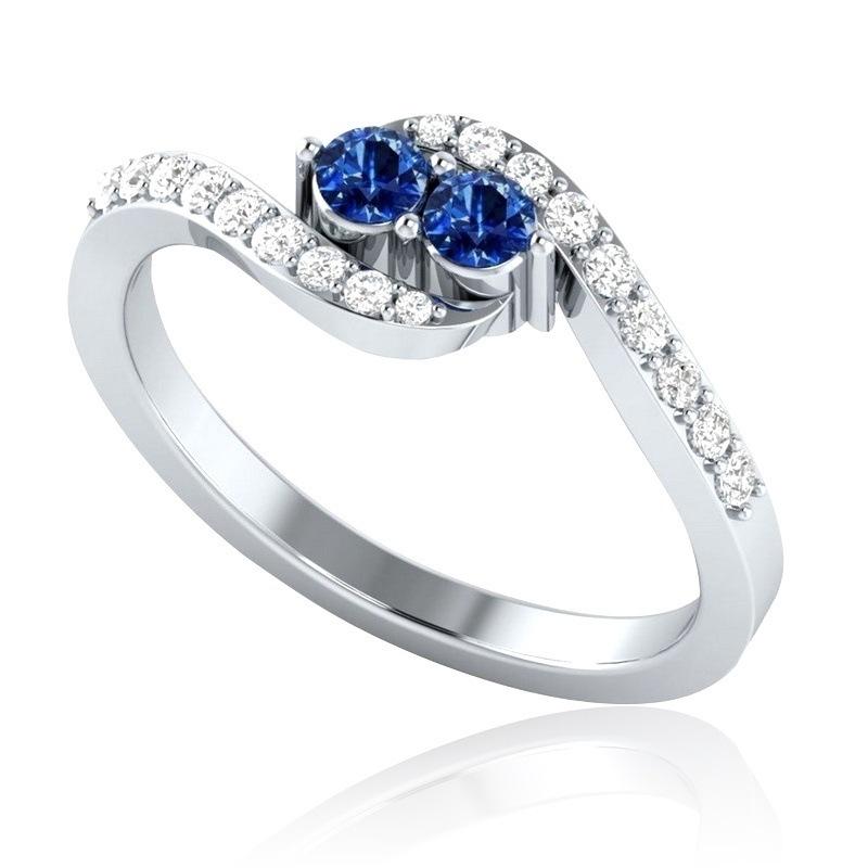 

Jewelry, simple small fresh zircon ring tail ring female Internet celebrity ring No. 10