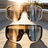 1pc Wrap-Around Glasses, Urban Explorer, Vintage Style Unisex Fashion Eyewear, Ideal for Outdoor Rock Climbing, Fishing, Running, Hiking
