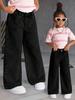 Teen Girls' Straight-Leg Loose Jeans - Children's Wear