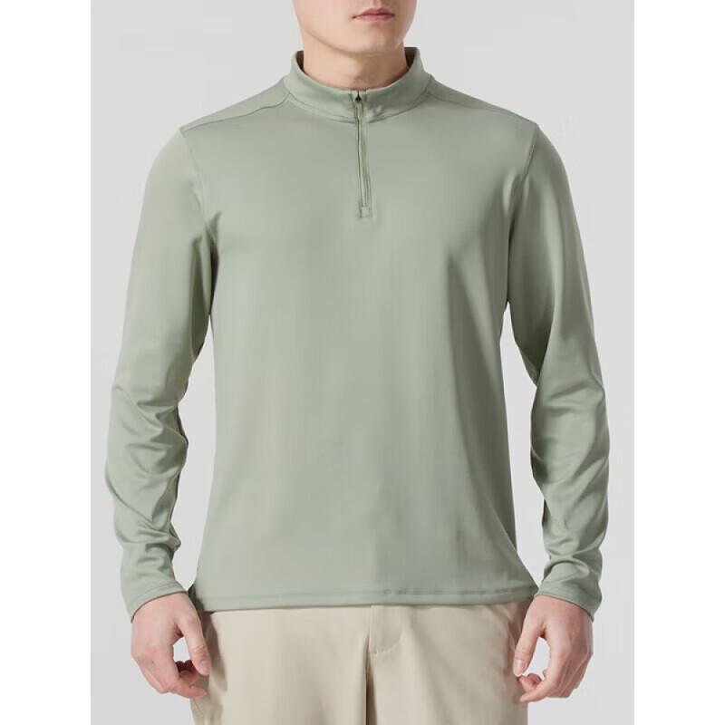 

Under Armour Men s Half-Zip Long Sleeve T-Shirt M