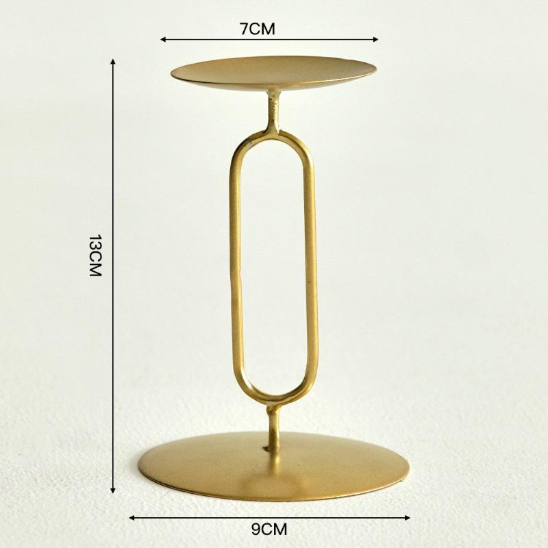 Candlestick OrnamentRomantic Dining Table Decoration Atmosphere SettingRestaurant Table Decoration Candlestick