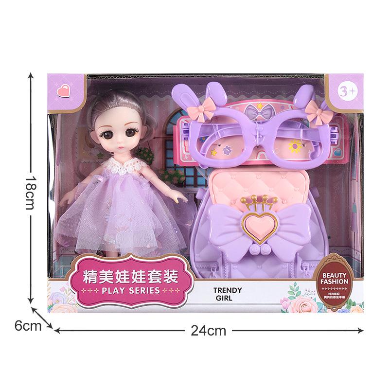Gift Box Dress Up Doll Toy Gift Box Set Little Girl Girl Gift Girl Toy Princess Doll
