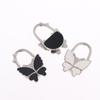 Portable Foldable Fashion Butterfly Purse Bag Table Hook Holder For Student Handbag Hanger For Home Decoration Desk Hook