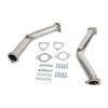 2 Test Pipes Decat Non Reson Straight Exhaust For Nissan 350Z Infiniti G35 FX35