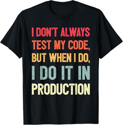 T-shirt Unisexe Cadeau Coder Programmeur Codage Informaticien