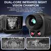 4K Infrared Night Visions Device Rechargeable Hunting Camera Digital Infrared Monocular Telescope for Outdoor Camping and Travel