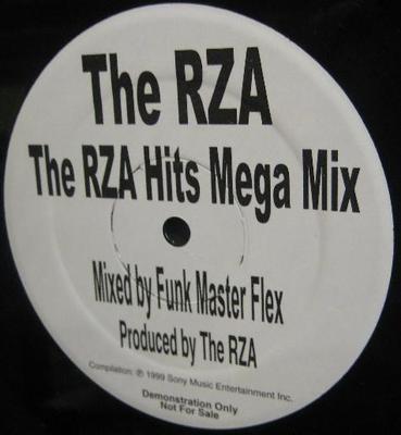 12inch Record RZA - The RZA Hits Mega Mix NONE Not On Label 1999 US Rap & Hip-Hop/R&B Used