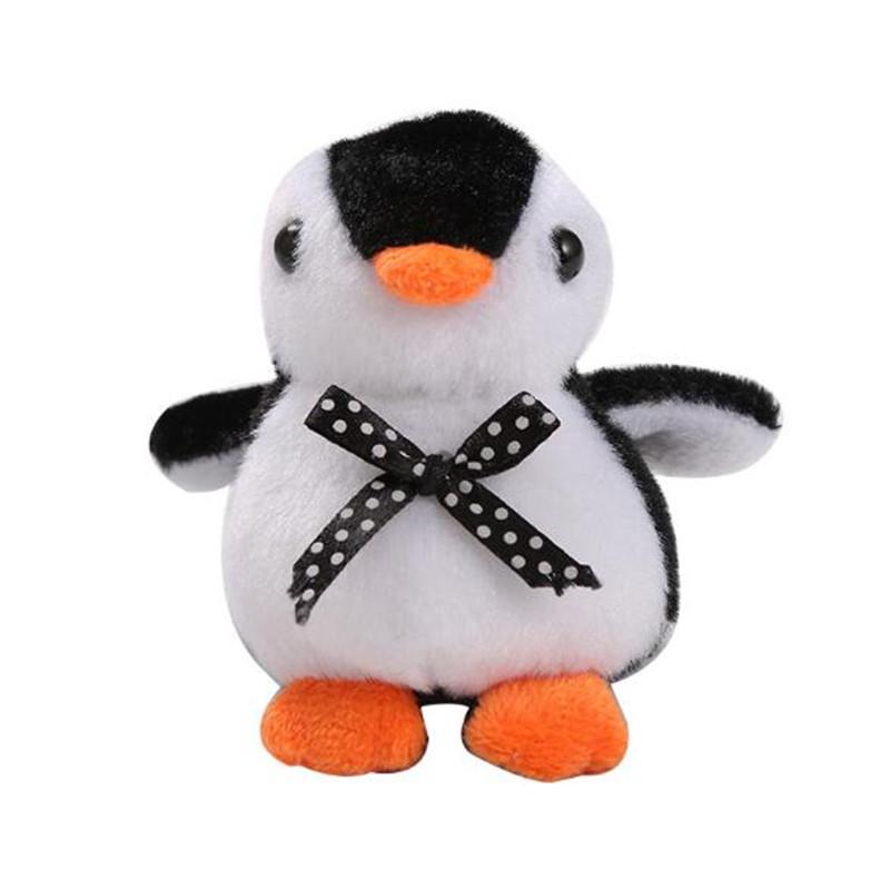 Mini Penguin Plush Toys Small Pendant Cartoon Down Cotton Penguins Stuffed Toy for Kids 11CM