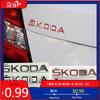 Car Sticker Metal for SKODA Rapid Kodiaq Superb Yeti Karoq Octavia A7 Tour RS Kamiq Badge Car Styling Rear Trunk Emblem Stickers