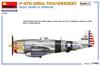 Miniart 1/48 Scale American P-47D-28RA Thunderbolt Pacific Theater Basic Kit Plastic Model Kit MA48022