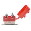 12V 50A Circuit Breaker Automatic Reset For Automotive RV Marine Boat With Protective Red Boot Cover