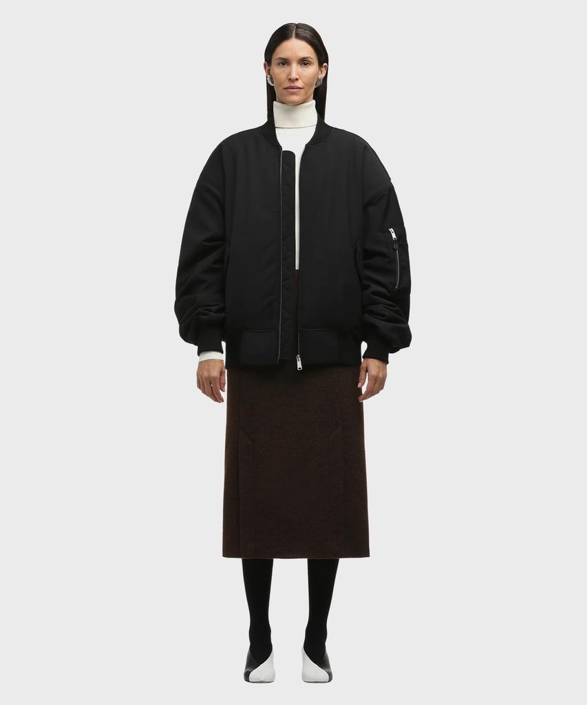 Entire Studios (U) Broad Bomber Wool Black