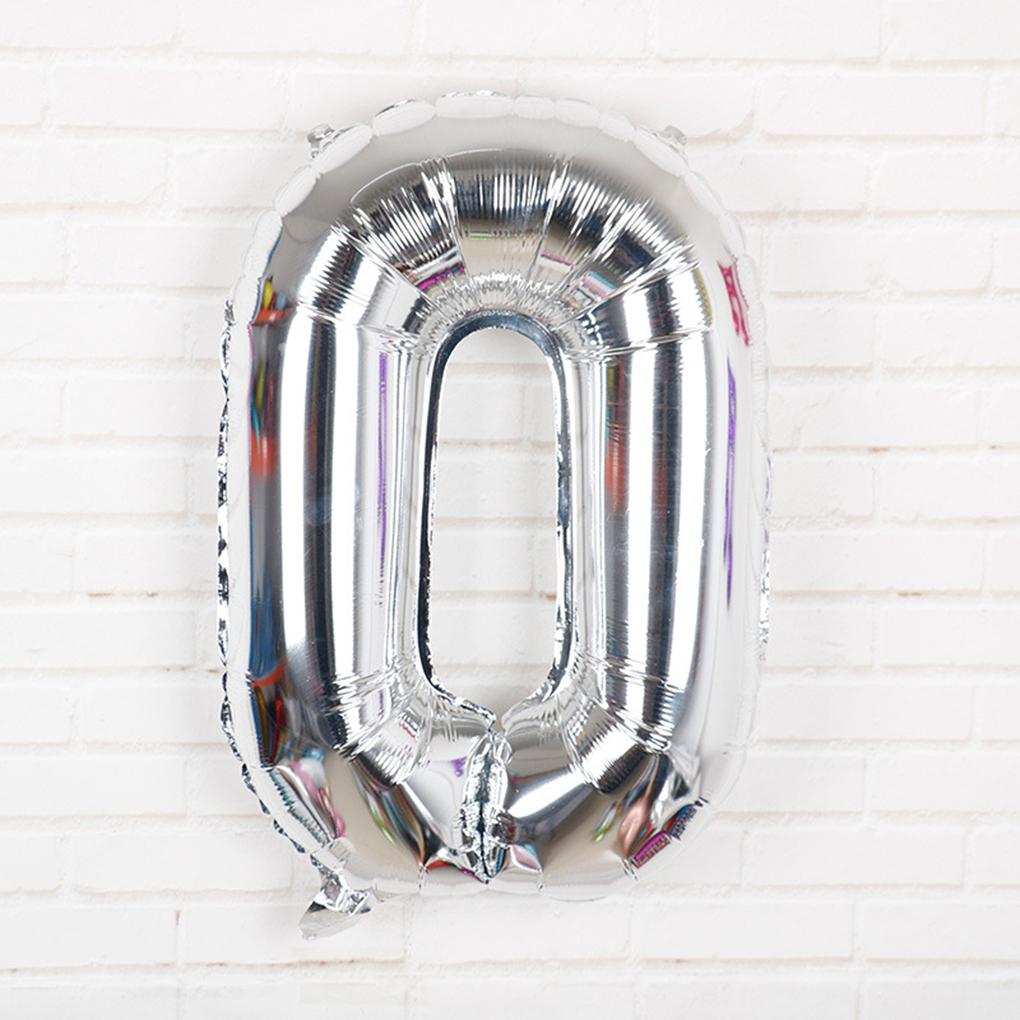 4pcs/set 32 Inch Silver Love Letter Aluminum Film Balloon Wedding Bridal Shower Anniversary Decor