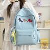 Schoolbag schoolbag female junior high school students high value ins backpack cute embroidery large capacity high school students small backpack