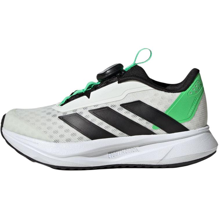 Adidas Duramo Sl 2.0 Boa Soft Comfortable Non-Slip Wear-Resistant Low-Top Running Shoes Kids Sneakers White Black JQ6743