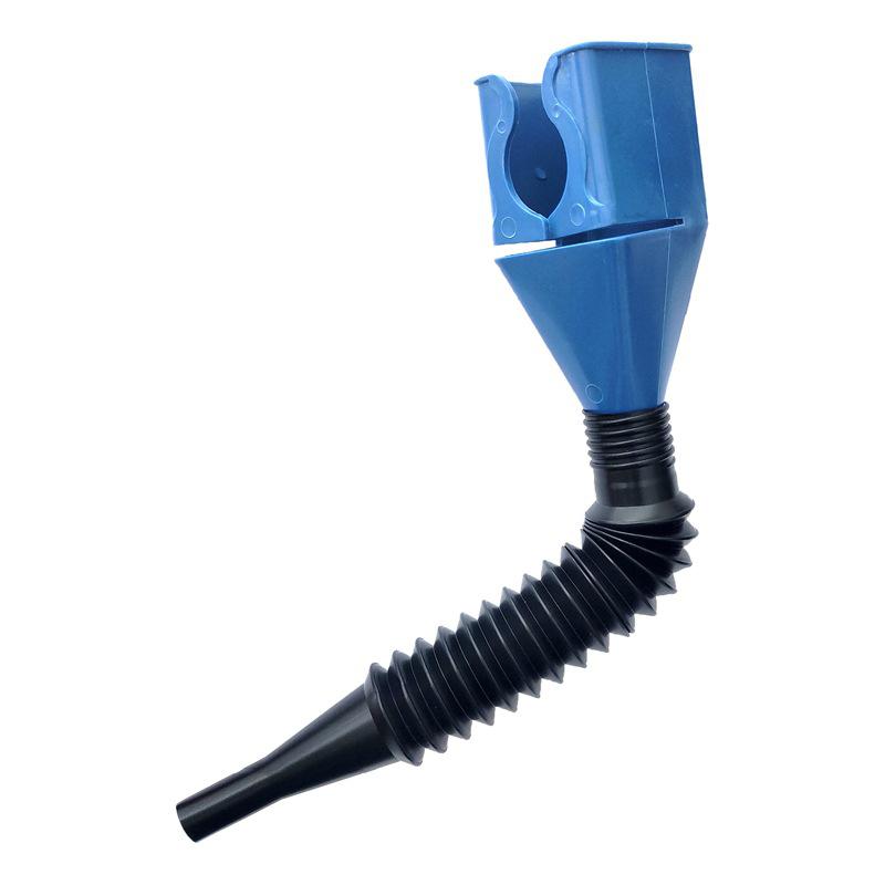 Plastic Car Motorcycle Refueling Funnel Gasoline Engine Oil Funnel Tools Long Stem Hose Oil Funnel Kit Fluid Change Filling Tool