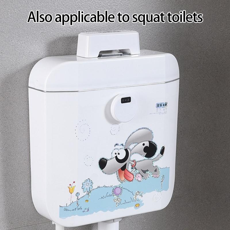 Easy Installs DIY Touchless Toilet Flushers Water Saving Flush for Automatic Flushing & Water Conservation Feature