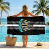 Newcastle United Beach Towel Soft Microfiber Summer Towel Quick Dry Absorbent Towel for Beach Swimming Pool Travel
