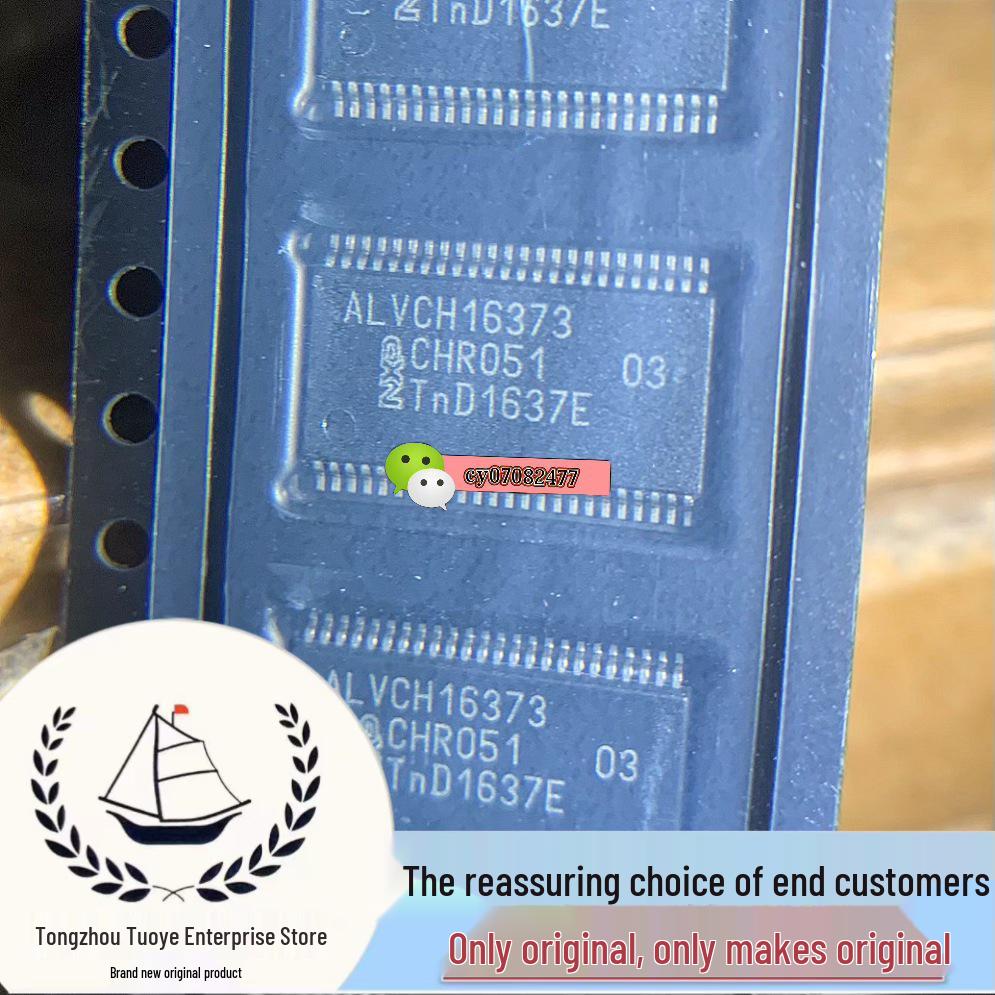 Original 74ALVCH16373DGG ALVCH16373 TSSOP-48 with Screen Print and Direct Shot Marking