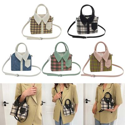 Shoulder Bag Trendy Tote Bag Clothes Shaped Crossbody Bags for Girl Women Small Handbag Versatile PU Lady Purse