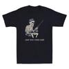 Just One More Cast Funny Skeleton Fishing Meme Humor Quote Vintage Men's T-Shirt