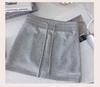 2026 Women's High Waist Gray Bodycon Sports Skirt - Spring/Summer A-line Slimming Casual
