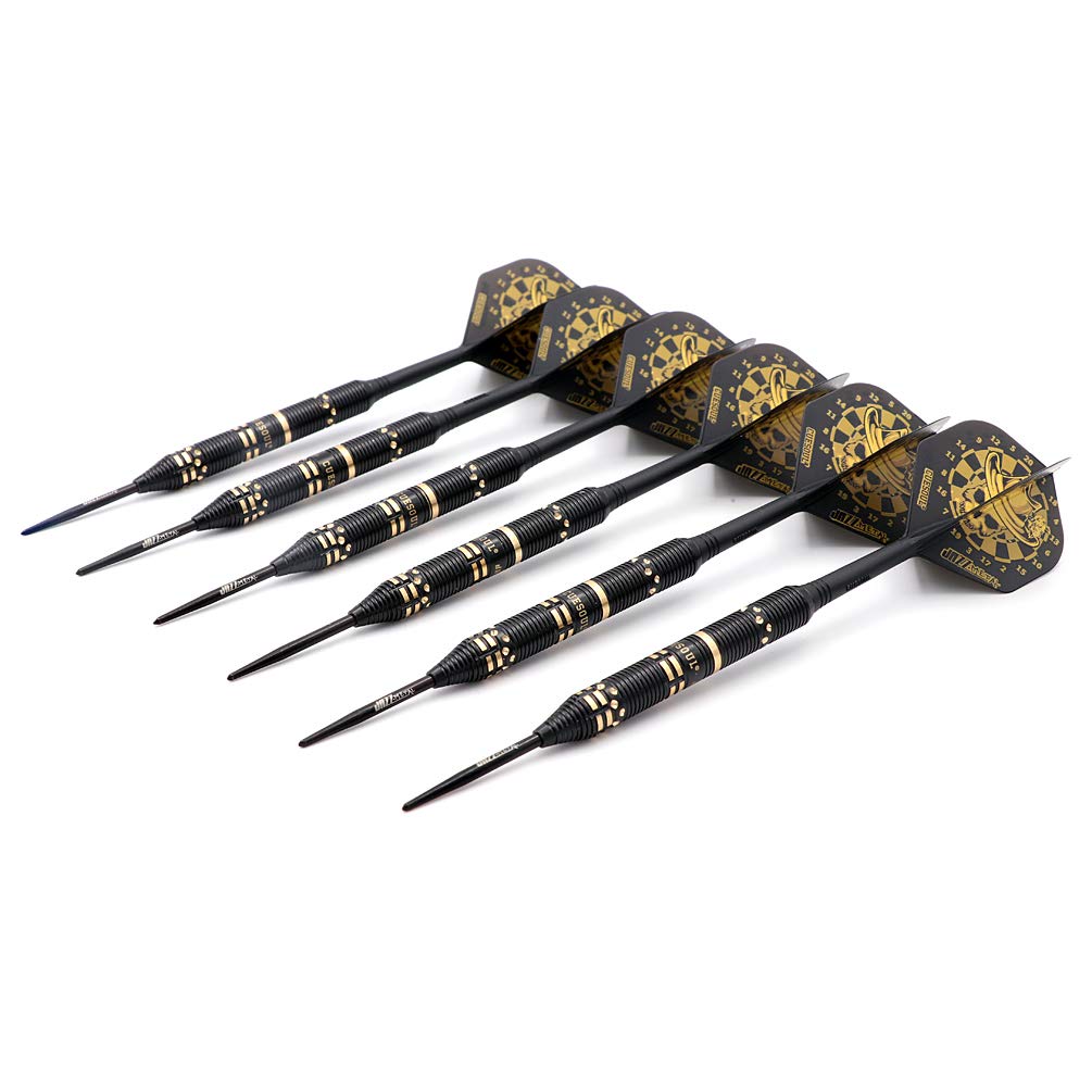 CUESOUL JAZZ-METAL series 21g steel tip darts set + AK5 integrated shaft and flight M (CSJM-JMYH21)