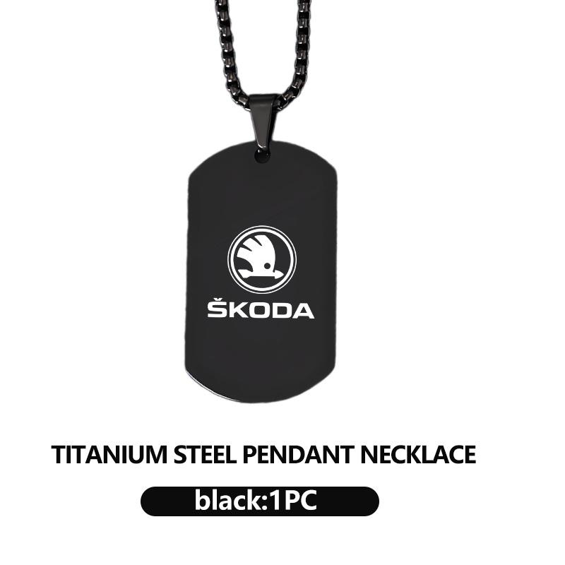 VIJT4 Car Interior Rearview Mirror Pendant Pendant Decorative Accessories For Skoda octavia a5 a4 mk1 2 fabia superb rapid mk3 yeti
