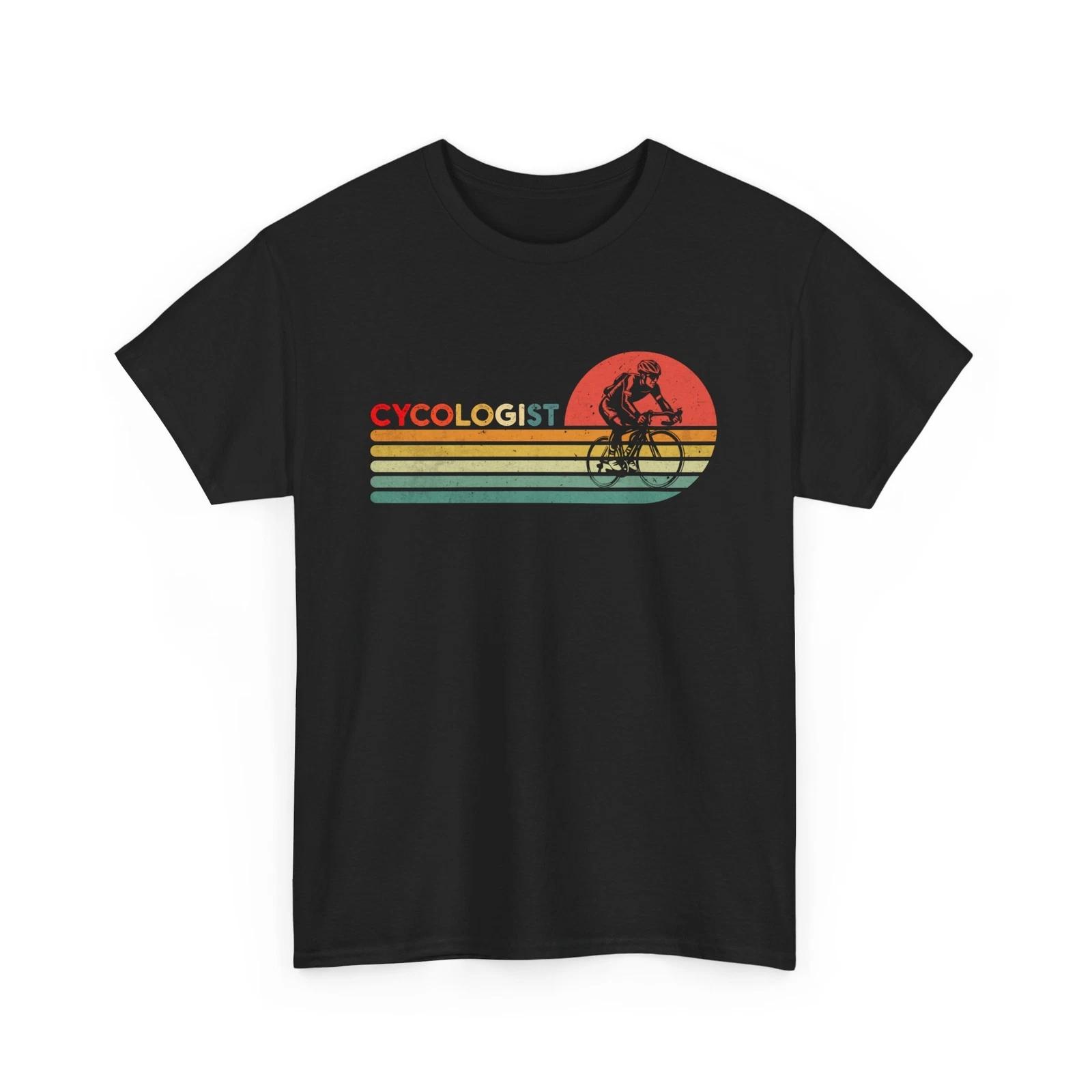 Cyclist T-Shirt | Biking Shirt | Cycologist Bicycle Retro Cycling T-shirt S