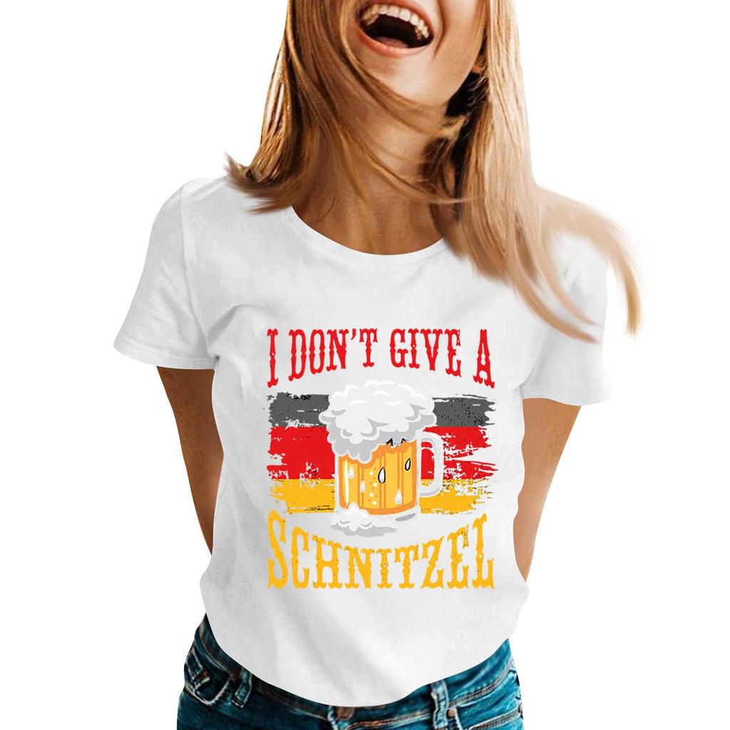 Fashion Casual Unisex Letter Print T-Shirt with Festival Graphic Design - Short Sleeve Round Neck Tee for Men and Women