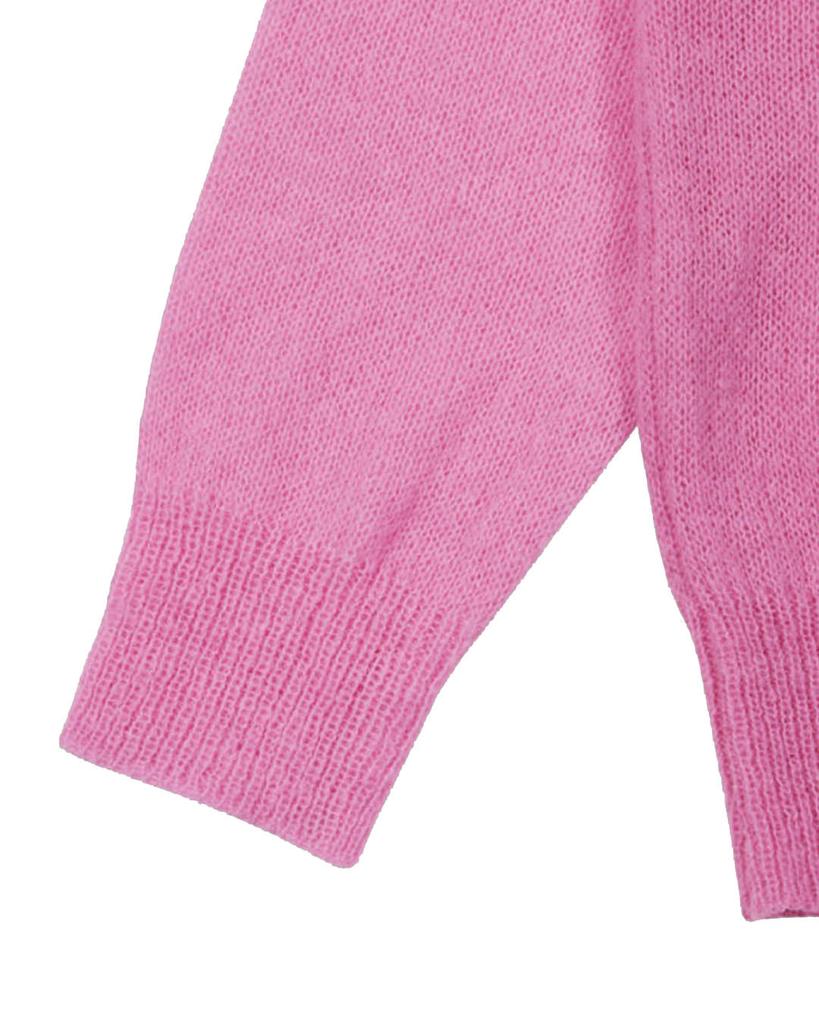 THEMUSEUMVISITOR Flower Jacquard Summer Knit (Pink)