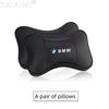Car Seat Neck Pillow Headrest Rest Cushion Seat Belt Shoulder Pad For BMW E39 E46 E90 F10 F30 F34 G20 G21 G38 X1 X3 X5 Sticker