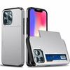 Applicable to iphone11promax mobile phone case Apple 11 slide cover card 1.1 inch 2-in-1 card bag protective case