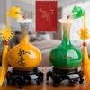 Ruyi Ping'an Vase - Living Room Ornament, Bookcase & TV Cabinet Display, Home Decoration Craft Gift
