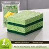 Magic Wood Pulp Dishwashing Sponge - Kitchen Cleaner for Dishes, Cups, Pots & More
