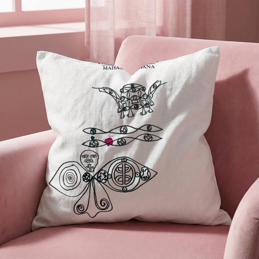

Father J-John Misty Cushion Cover Multi-Scene Pillow Cover for Home & Car - Reversible, Soft & Durable for Daily Use 30cmx30cm
