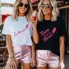 French Girls Bachelorette Party Tops: Future Bride Team Squad Tees, Printed T-shirts for EVJF Party & Bridal Wedding Shower