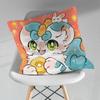 Furry Fabulous Beasts Throw Pillow Case Living Room Sofa Cushion Cover For Home Bedroom Decoration Protector