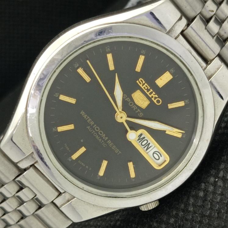 

Б/У винтажные мужские часы SEIKO 5 SPORTS AUTOMATIC 7S26A из Японии 608h-a316729-9 SKU608h-a316729