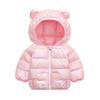 Infant & Toddler Bright Cotton Down Jacket with Cute Ears - Boys & Girls Autumn/Winter Outerwear