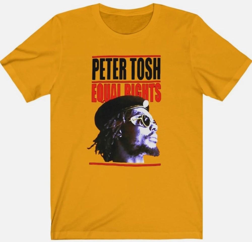 NEW Peter Tosh T Shirt Gift Fans Yellow Size S-5XL Shirt Unisex T-Shirt XXXL