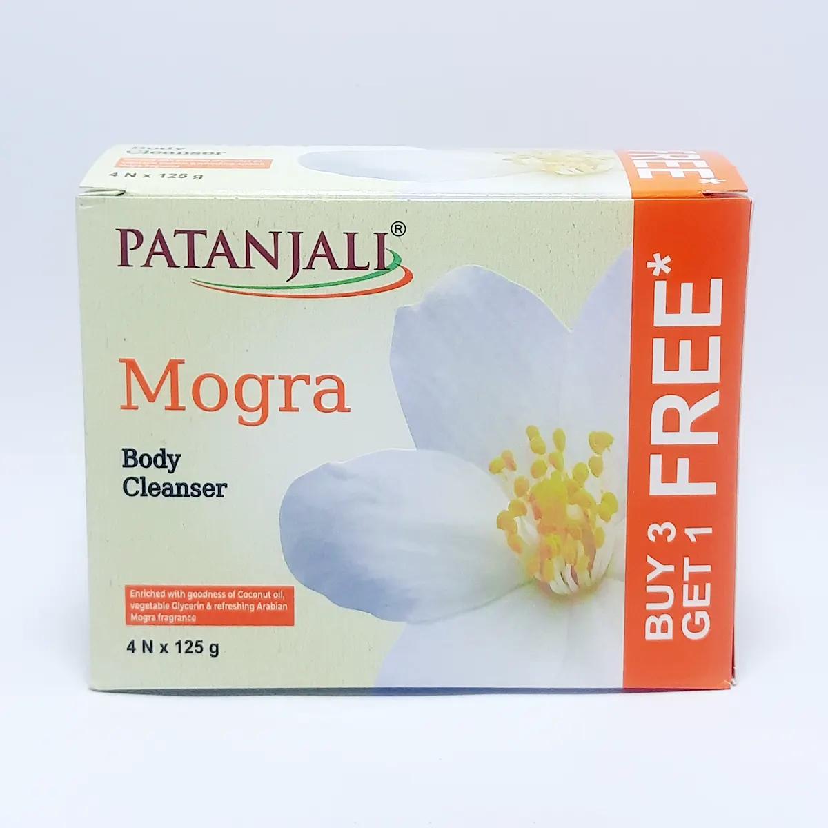 

Patanjali Mogra Body Cleanser, With Cleanse Gently, Soothes And Provide Long Lasting, 375gm