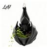 Novelty Bat Fan Gift 3D Printed Hanging Plant Pot Shaped Planter Creative Halloween Planter Flowerpots Gothic Holder for Indoor Outdoor Home Garden