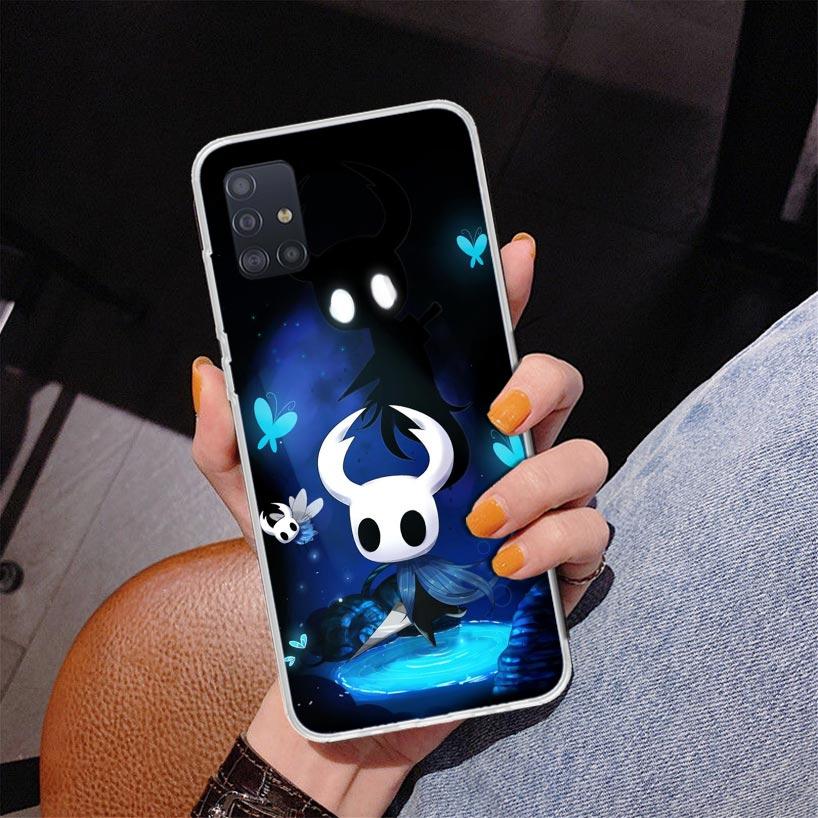 Hollow Knight Cartoon Phone Case For Samsung Galaxy A52 A32 A22 A12 A51 A31 A50S A30S A20S A10S Note 20 Ultra 10 Plus S10 A72 A7