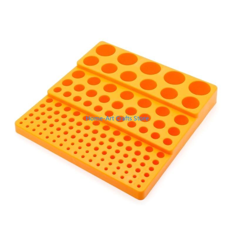 Y3NA Multifunctional Drill Holder 131 Hole Tool Holder for 4-32mm Milling Cutter Drill Bit Storage Box Tool Organizers Rack