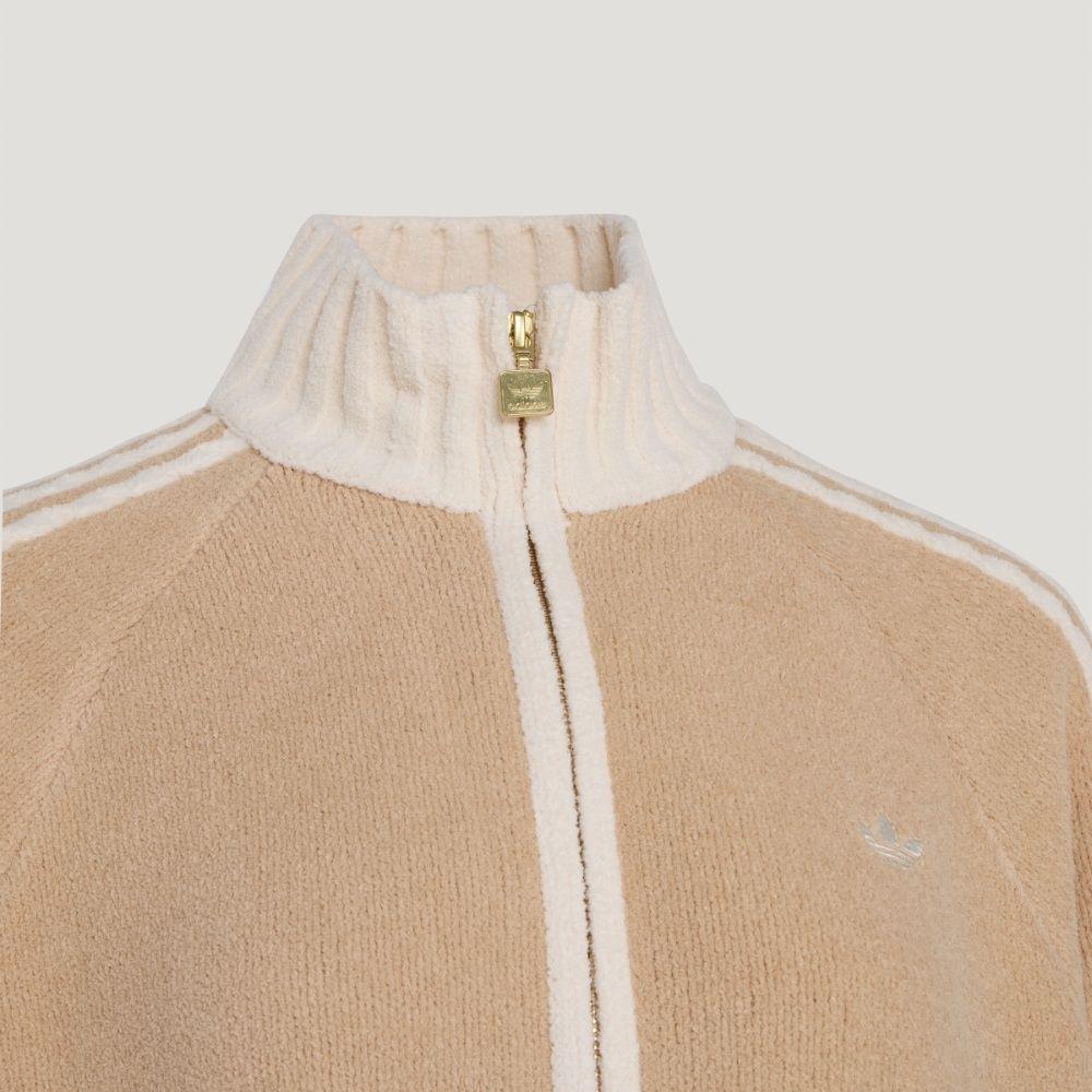 adidas Originals W Knit Track Top Women Milk Tea Brown KV8866