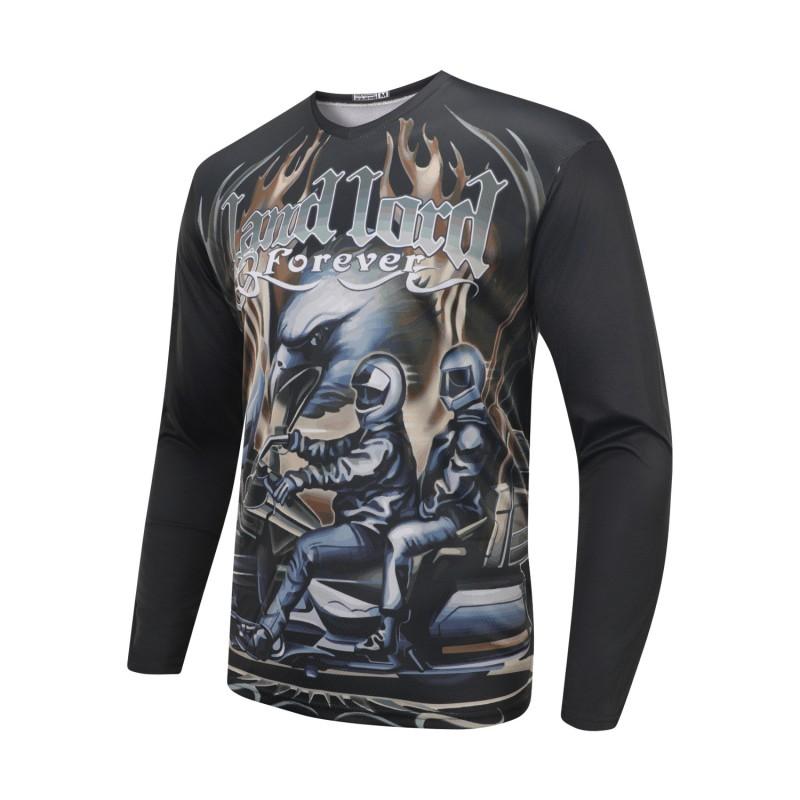1 Mens Long Sleeve Cycling Jersey Quick Dry Breathable Mountain Road Bike Riding Shirt Fall