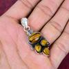 Tiger Eye 925 Solid Sterling Silver Pendant, Handmade Gemstone Pendant Jewelry, Gifts For Wife Brand New Pendant