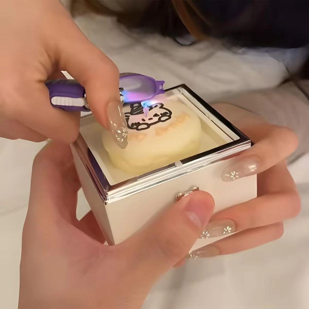 Automatic Flip Bear Flip Ring Boxs Spinning Design Mini Cake Surprise Rotating Box Anniversary