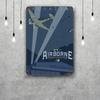 Airborn Classic Poster Rusty Metal Plaque Retro Decorative Plate Bar Man Cave Garage Club Metal Sign Wall Decoration